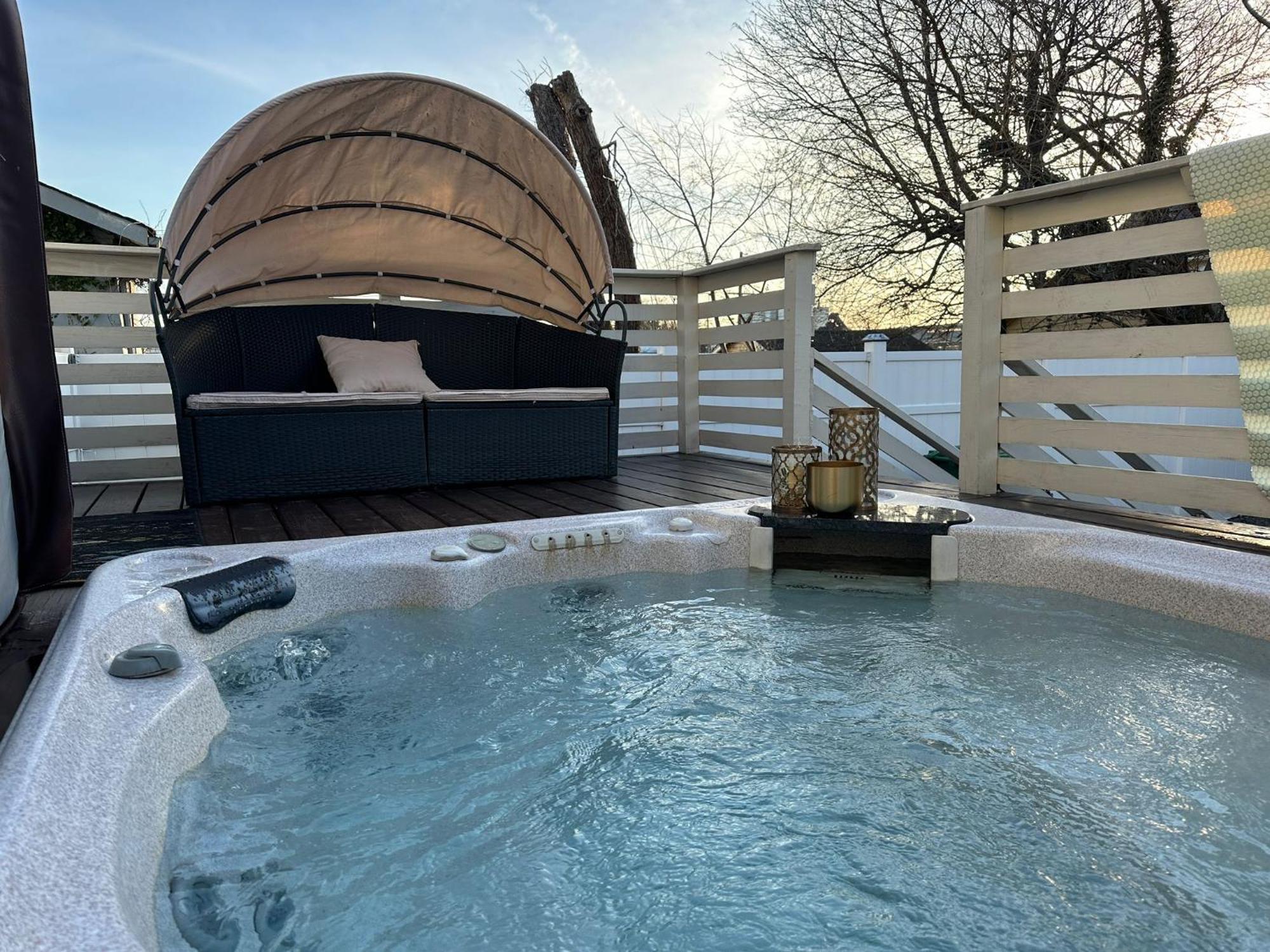 Best Ewr Airport Apt-Hot Tub-Free Parking Hillside Dış mekan fotoğraf
